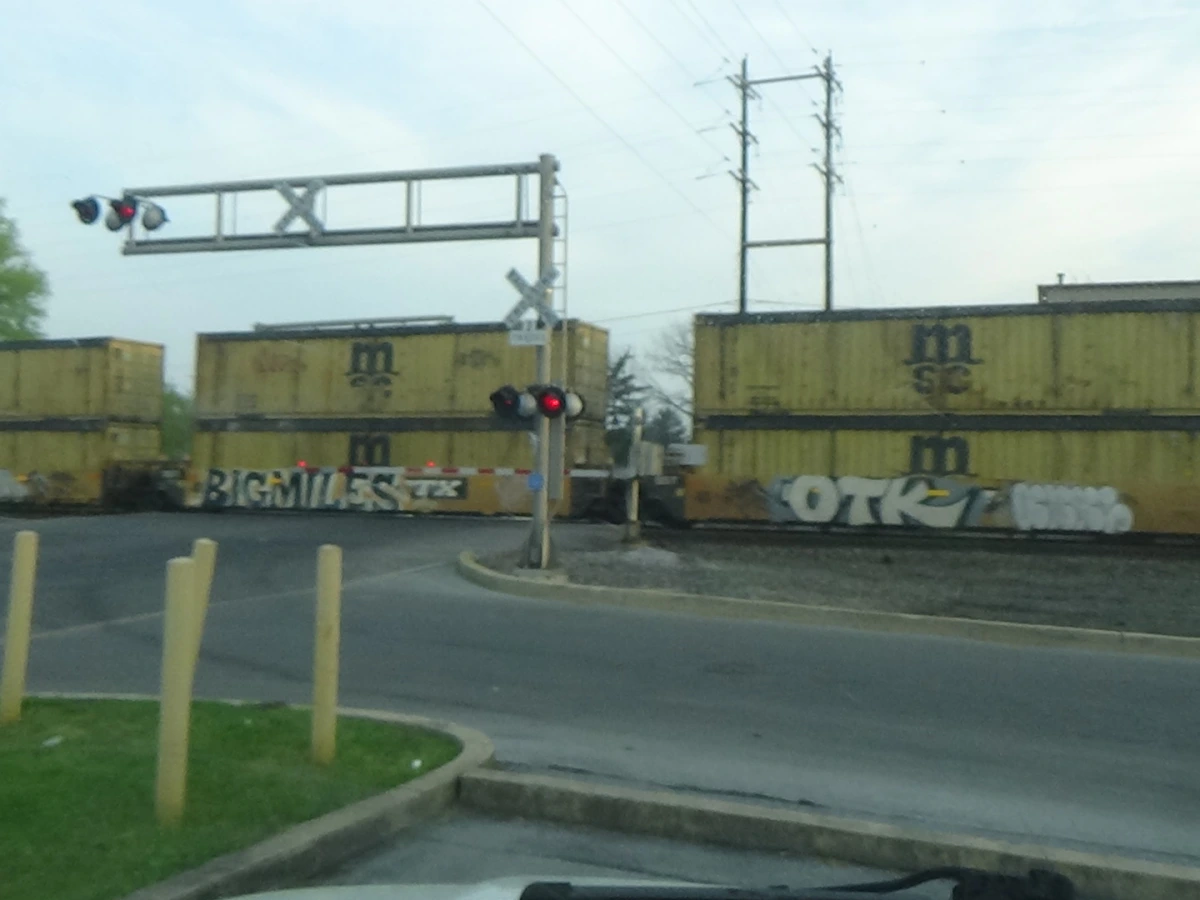 Westbound Container Train